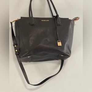 Michael kors leather tote